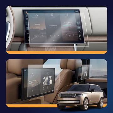 Land Rover Vogue 2023/24 set of 3 Screen Guard (1 Front Info + 2 Seat Rear Info)