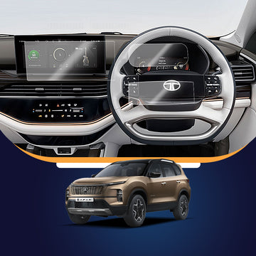 Tata Safari [2023 ]“ACCOMPLISHED Model“ “Size 12.3 inch“ Infotainment + Digital Cluster + Steering